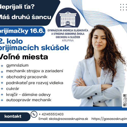 Druhé kolo prijímacích skúšok